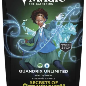 magic the gathering secrets of strixhaven commander deck quandrix unlimited