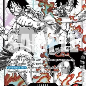 Ace Sabo and Luffy OP13-007 One Piece Card Game Carrying On His Will