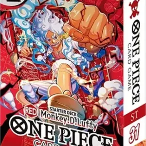 One Piece Card Game Red Monkey.D.Luffy Starter Deck ST-31