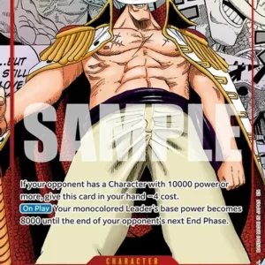 Edward.Newgate OP17-005 Manga Rare One Piece Card Game