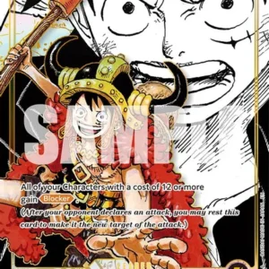 Monkey.D.Luffy OP17-079 Super Leader Alternate Art One Piece Card Game