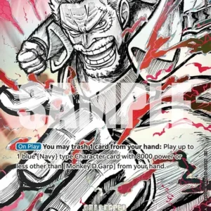 monkey d garp card